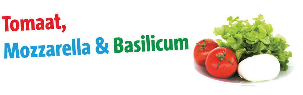 GroentenPoffer tomaat, mozzarella en basilicum